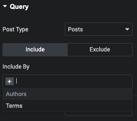 Happy Loop Grid 5 Selecting the post methods