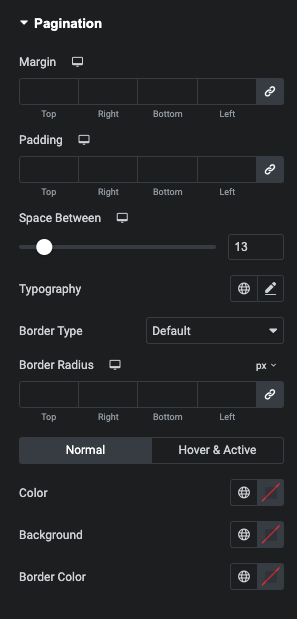 Happy Loop Grid 9 Pagination Styling