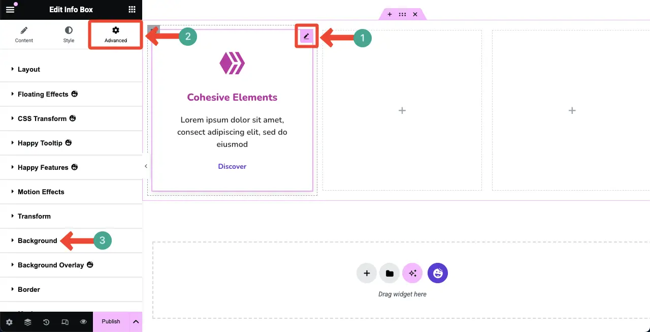 How to Create a Feature Box in WordPress with Elementor 16 Add a Background Color to the Entire Feature Box