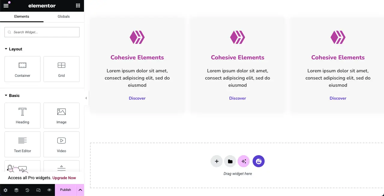 How to Create a Feature Box in WordPress with Elementor 22 Blank boxes are deleted