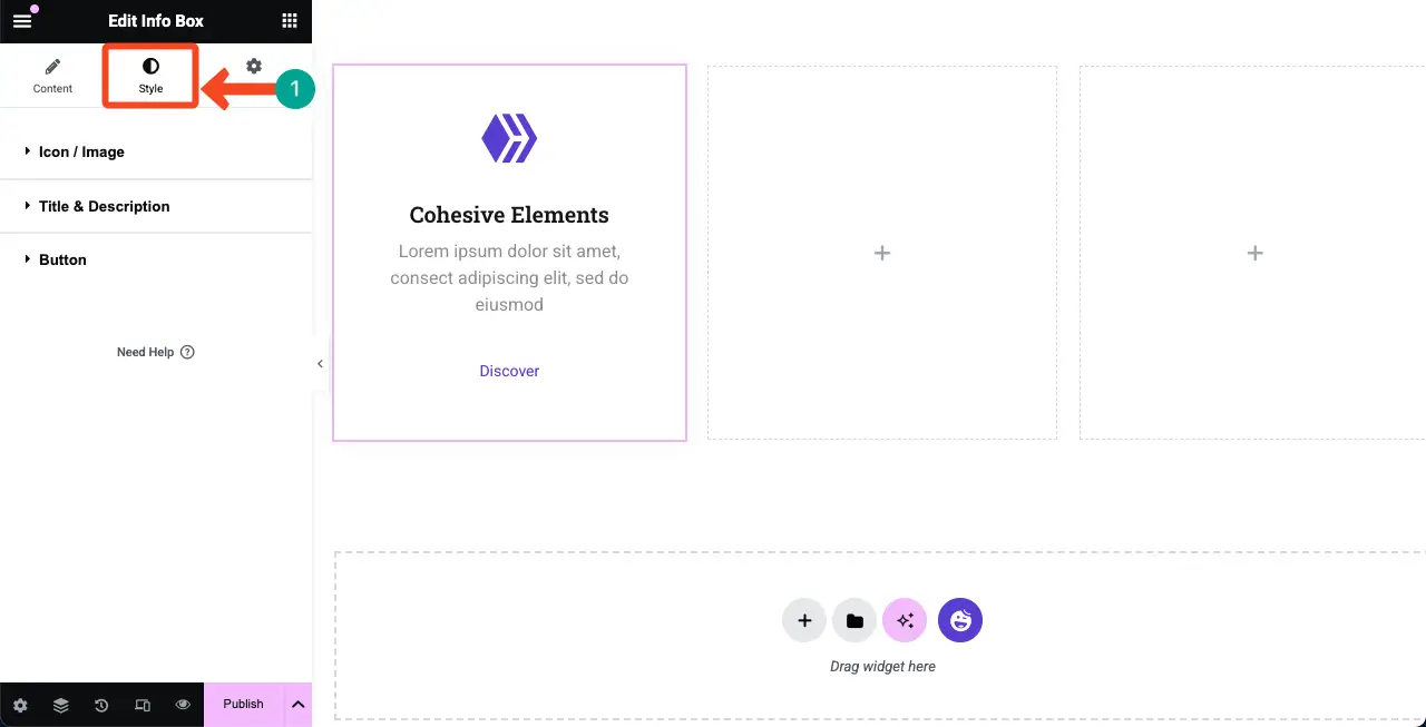 How to Create a Feature Box in WordPress with Elementor 11 Stylize the Feature Box