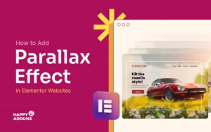 How to Add Parallax Effect in Elementor Websites