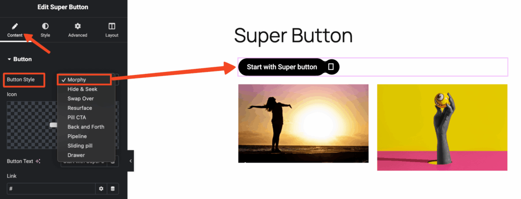 Super Button 1 Super 1