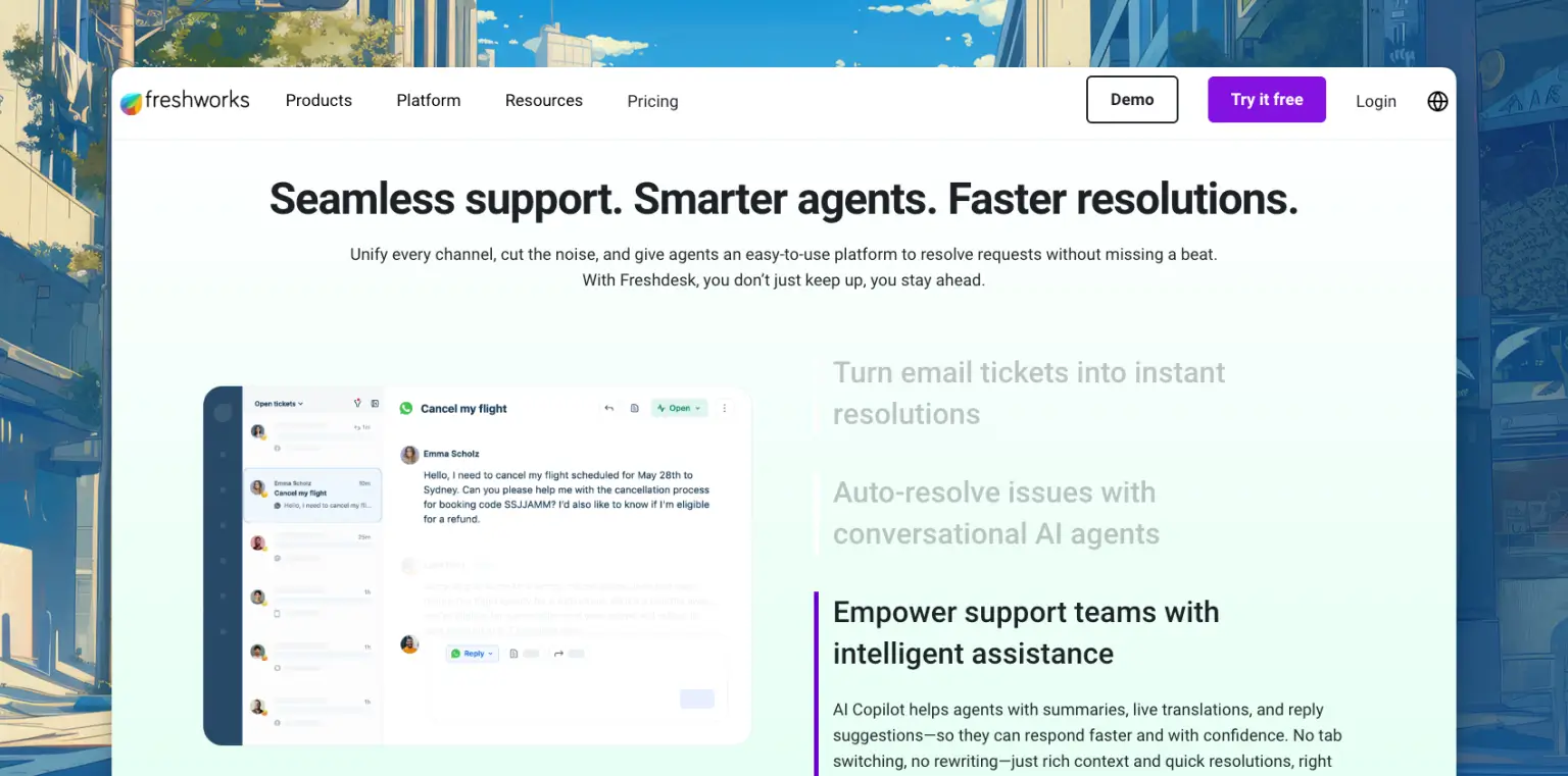 5 Best Customer Service Software and Tools in 2026 6 Freshdesk