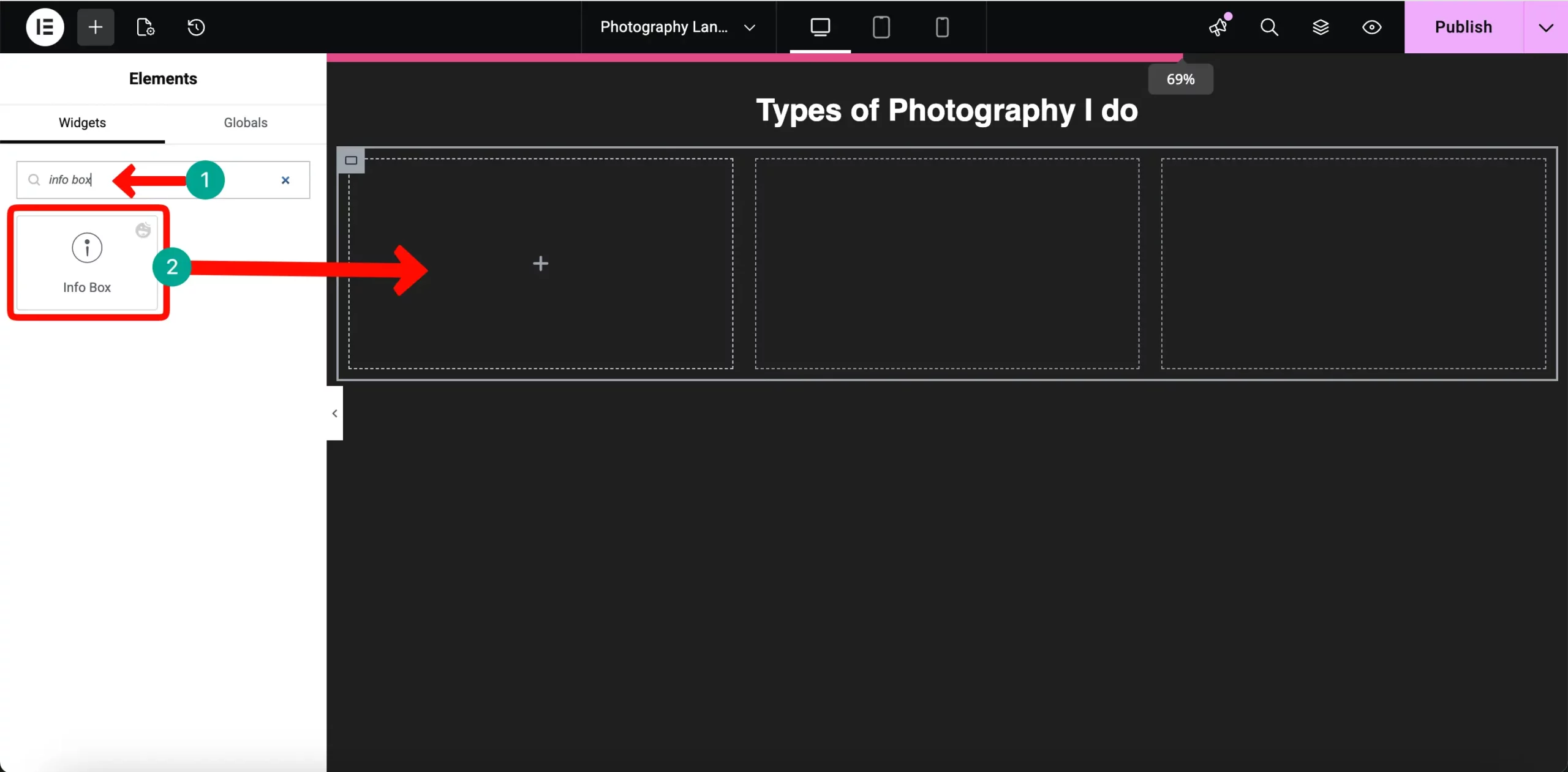 How to Create a Photography Website on WordPress with Elementor and HappyAddons (Step-by-Step) 32 Photographic Gallery