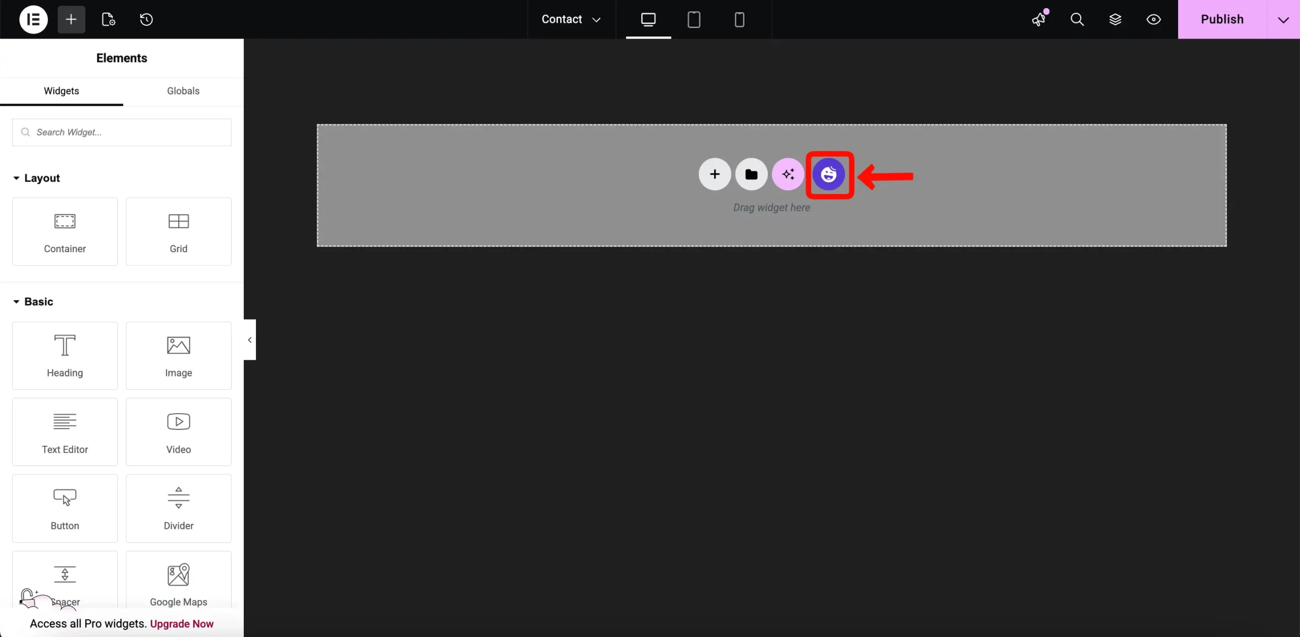 How to Create a Photography Website on WordPress with Elementor and HappyAddons (Step-by-Step) 43 Contact page