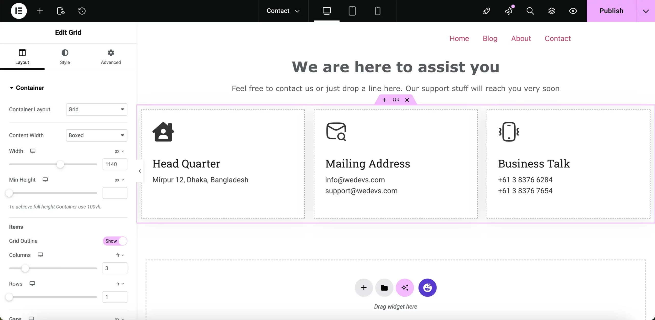 adding details to to the info box