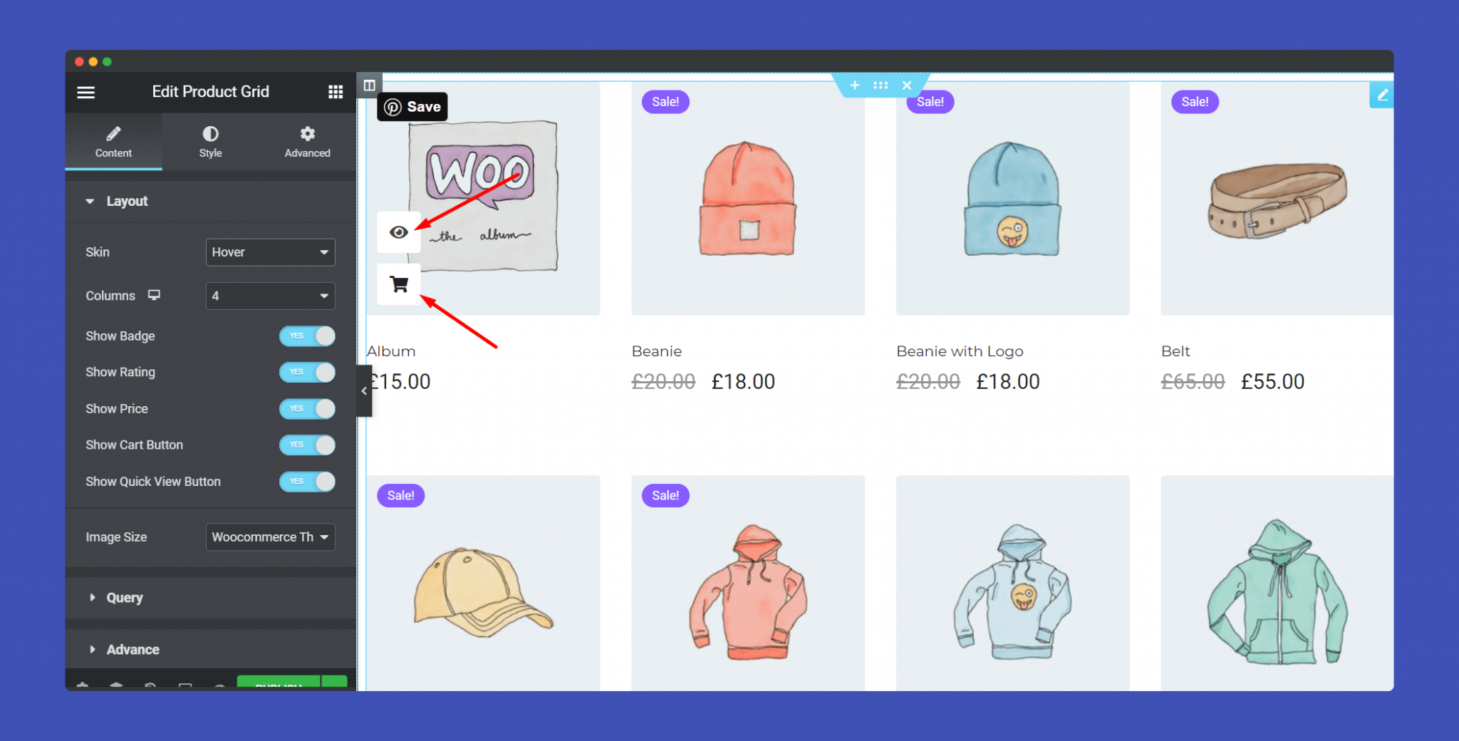 10 Proven Ways to Increase WooCommerce Sales with HappyAddons 4 Customize the product grid layout
